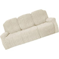 Divano confortevole beige con braccioli