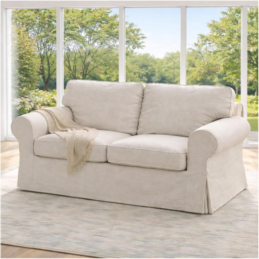Divano da soggiorno Sofa Cover Replacement Custom Made beige