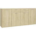 Mobile contenitore Credenza Rovere Sonoma Legno Multistrato rovere