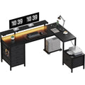 Mobile funzionale con ante 75 x 160 x 75 cm nero