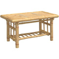 Tavolino da salotto 70 x 45 x 36 cm naturale
