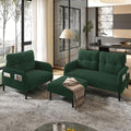 Divano confortevole regolabile modulare verde